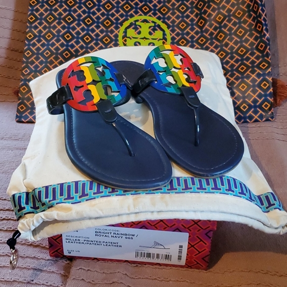 rainbow tory burch